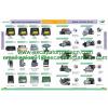 7835-12-3007 monitor fits komatsu pc300-7 pc350-7 pc360-7 pc200-7 pc220-7 #12 small image