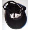 Komatsu Black Blue Embroidered Tracks Rubber Logo Strapback Baseball Cap Hat #6 small image