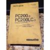 Komatsu PC200-3, PC200LC-3 Hydraulic Excavator Parts Book Volume II