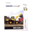 Komatsu WA320-3 Wheel Loader Original Sales/specification Brochure