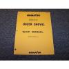 Komatsu D55S-3 Track Loader Crawler Dozer Shovel Shop Service Repair Manual Book