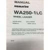 KOMATSU WA250-1LC Wheel Loader Shop Manual / Service Repair Maintenance