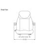 Seat Assembly for Komatsu Wheel Loader WA30-2 WA40-3 WA70-1 WA80-3 WA100-1