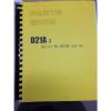 Komatsu D21A-7 d21a  Dozer Shop Parts Repair Manual s/n 80199 and up Book #1 small image
