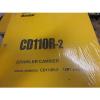 Komatsu CD110R-2 Crawler Carrier Shop Manual s/n 1501 &amp; Up