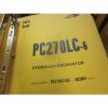 Komatsu PC270LC-6 Hydraulic Excavator Parts Book Manual