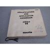 KOMATSU Specification Application HANDBOOK Manual 14th EDITION 1992