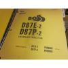 Komatsu D87E-2 D87P-2 Bulldozer Repair Shop Manual