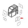 20Y-54-52840 Rear Door Slider Glass Fits Komatsu Excavator PC120-6 PC100-6 #1 small image