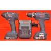 Bosch 2 Pc Drill Combo Set Impact Drill/ Driver &amp; Fastening Driver W/ Charger #1 small image