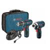 Bosch 12 Volt Max Combo Kit (2-Tool) PS31 &amp; PS41 with 2 Ah Batteries Varieable