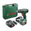 brand New Bosch PSB1800LI2 Cordless Drill with Two 18 V Lithium-Ion Battery
