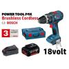 4.0AH Bosch GSB 18V-ECDS Brushless Cordless COMBI DRILL 0615990HH0 3165140894944 #1 small image