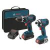 Bosch CLPK234-181 18-Volt Lithium-Ion 2-Tool Combo Kit with 1/2-Inch Compact ...