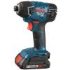 Bosch 18 Volt Lithium-Ion Cordless Electric Impact Driver Kit w/ 2 Batteries #1 small image