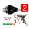 2 x savers choice - Genuine Bosch PKP18E GLUE GUN NOZZLES 1609202428 344 #