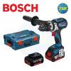 Bosch GSB18VE-EC Heavy Duty BRUSHLESS Combi Drill &amp; 2x 5.0Ah Batteries + L-Boxx