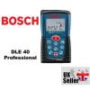 New BOSCH DLE 40 Professional Laser Range Finder Distance Measure UK Seller #1 small image