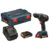 Bosch Li-Ion Drill/Driver Kit Cordless Power Tool Kit 1/2in 18V Keyless L-Boxx