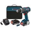Cordless 18-Volt Lithium-Ion 1/2 In. Brushless Compact Tough Hammer Drill Driver