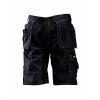 Bosch WHSO 09 - Pantaloni professionali con tasche esterne, vita 82 cm, nero