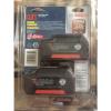Bosch 18V  Lithium Batteries 2-Pack, 3Ah - NEW - FAST Priority Mail - BAT619G-2P