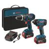 Bosch CLPK237-181 18-volt Lithium-Ion 2-Tool Combo Kit with 1/2-Inch Hammer D... #1 small image