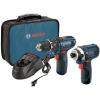 Bosch 12-Volt Max Lithium Ion (Li-ion) Cordless Combo Kit with Soft Case