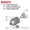 Bosch Torque Setting Adapter Attachment For IXO 3 &amp; 4 3.6V 2609256968 #5 small image