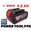 12 ONLY! Bosch 18v 4.0ah Li-ION Battery (COOL PACK) 2607336815 1600Z00038 4BLUE*