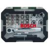 Bosch Screwdriver Bit and Ratchet Set 26 Pieces NEW