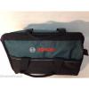 New 2 Bosch 16&#034; Canvas Carring Tool Bag  2610023279 18v Tools 2 Outside Pocket #8 small image