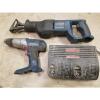 Bosch reciprocating saw sawzall &amp; hammer drill 18v cordless #1 small image
