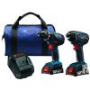 Bosch CLPK232A-181 18V Lithium-Ion Cordless Two Tool Combo Kit