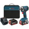 Bosch Impact Driver Cordless 18 Volt Lithium-Ion 1/4 in. Hex 4.0Ah Batteries #1 small image