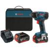 Bosch 18-Volt 3/8 inch Impact Wrench with (2) Fat Pack Battery 4.0Ah 18V NEW