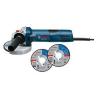 Bosch Blue Professional ANGLE GRINDER 720W GWS7-125, 3 Discs Motor Spindle Lock