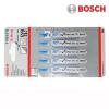 Bosch T118EFS 5 pc 18 TPI Basic for Stainless Steel T-Shank Jig Saw Blade #1 small image