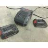bosch 18v batteres and charger good working condition!!!