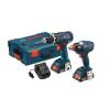 2-Tool 18-Volt Lithium-Ion Cordless EC Brushless Combo Kit With 2Ah Batteries #1 small image