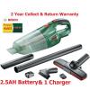 Battery &amp; Charger Bosch PAS 18 Li 2.5ah18V Cordless Vacuum Cleaner 3165140761802