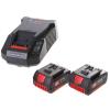 Bosch 18v 2x Battery 1x Charger 18V-LI 3.0Ah Starter Kit F005XR0131 Professional