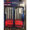 Bosch HCK001 7pc SDS-plus Rotary Hammer Drill Bit Set Masonry Drill Bit Set