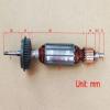 AC 220V Motor Rotor Armature Part for BOSCH GWS 6 - 100 Angle Grinder #1 small image