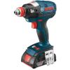 Bosch Impact Driver Kit Cordless 18 Volt Lithium-Ion Brushless 1/4 in. Hex
