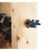10-Pce Bosch Daredevil 6-Inch Wood Paddle Flat Drill Spade-Bit Threaded-Tip Set