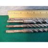 LOT OF 4 BOSCH SDS PLUS DRILL BITS 3/8&#034;, 3/4&#034;, 1/2&#034;, 5/8&#034; MADE IN GERMANY #2 small image