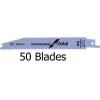 50 x Genuine BOSCH S123XF Sabre Saw Blades for Metal BIM 2608654402 - 1410