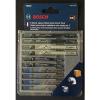 BOSCH T5002 10pc T SHANK JIGSAW SET 5 DIFFERENT BLADES X 2 FOR WOOD METAL &amp; MORE