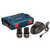 Bosch SKC120-202L 12-Volt Max Lithium-Ion Starter Kit with 2 Batteries Charge...